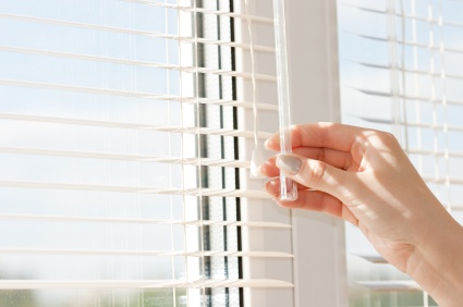 Window blinds installed in Beverly Hills, CA by Handyman Services